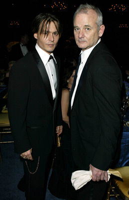 Johnny Depp and Bill Murray