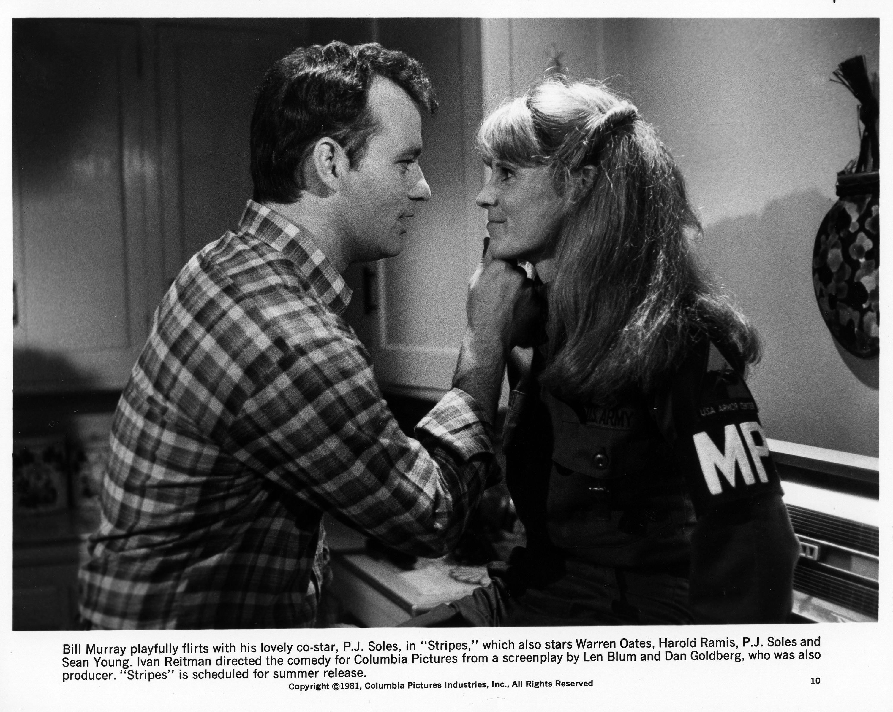 Still of Bill Murray and P.J. Soles in Stripes (1981)