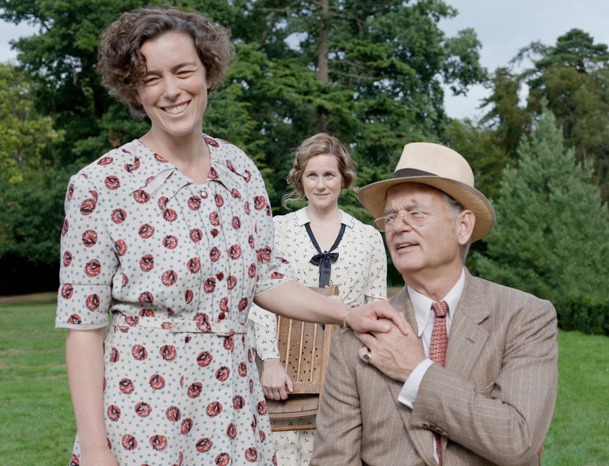 Still of Bill Murray, Laura Linney and Olivia Williams in Hyde Park on Hudson (2012)