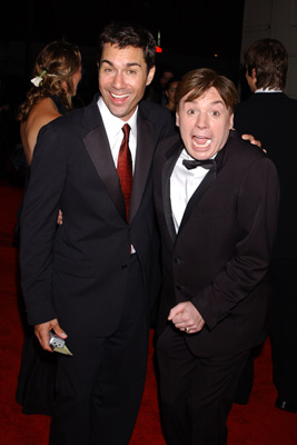 Mike Myers and Eric McCormack