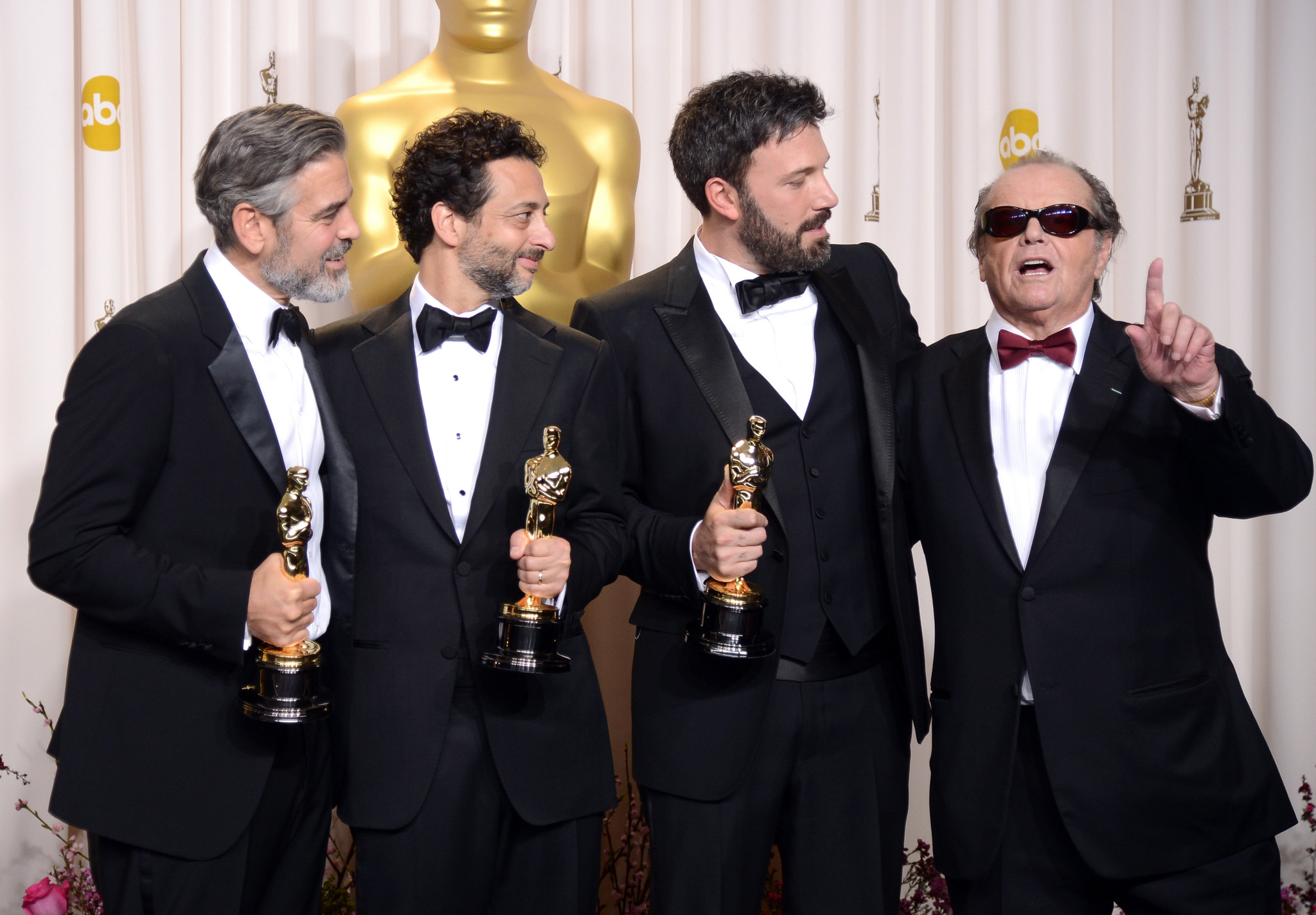 George Clooney, Jack Nicholson, Ben Affleck and Grant Heslov