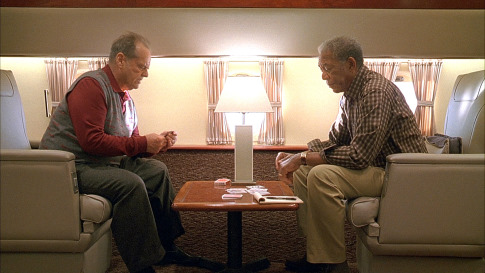 Still of Morgan Freeman and Jack Nicholson in The Bucket List (2007)