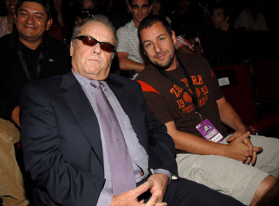 Jack Nicholson and Adam Sandler