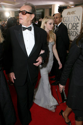 Jack Nicholson and Lorraine Nicholson