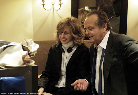 Jack Nicholson and Nancy Meyers in Myleti(s) smagu (2003)