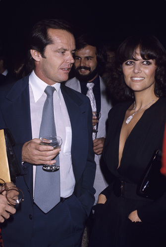 Jack Nicholson and Claudia Cardinale circa 1970s