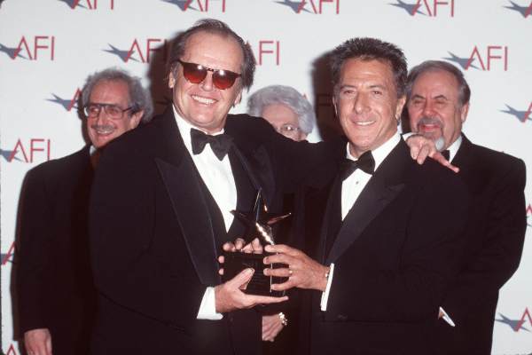 Dustin Hoffman and Jack Nicholson