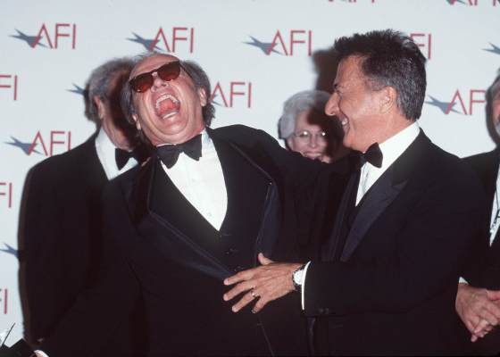 Dustin Hoffman and Jack Nicholson
