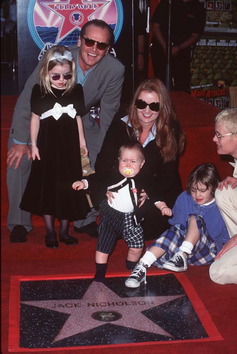 Jack Nicholson, Rebecca Broussard and Lorraine Nicholson