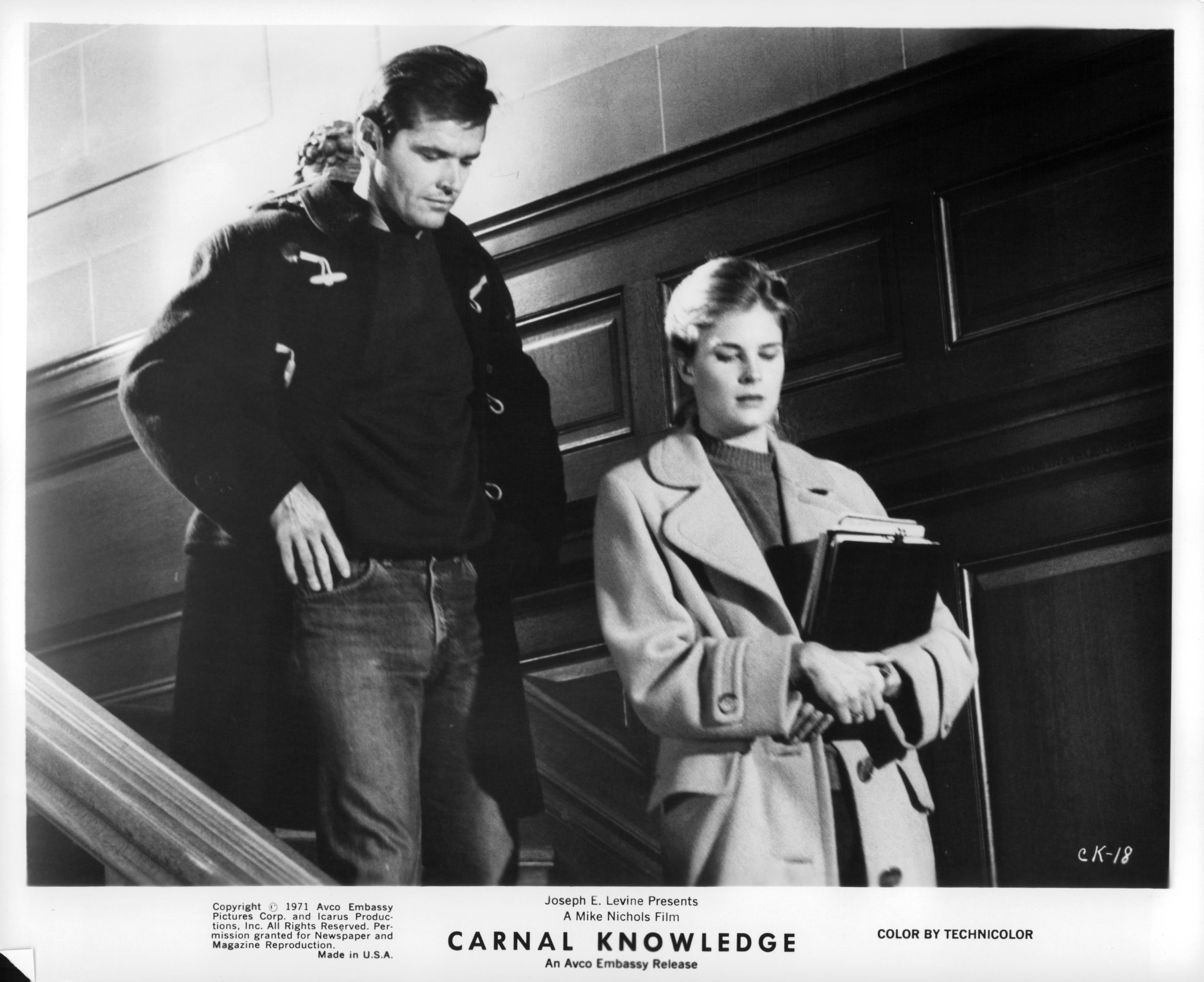 Still of Jack Nicholson and Candice Bergen in Carnal Knowledge (1971)