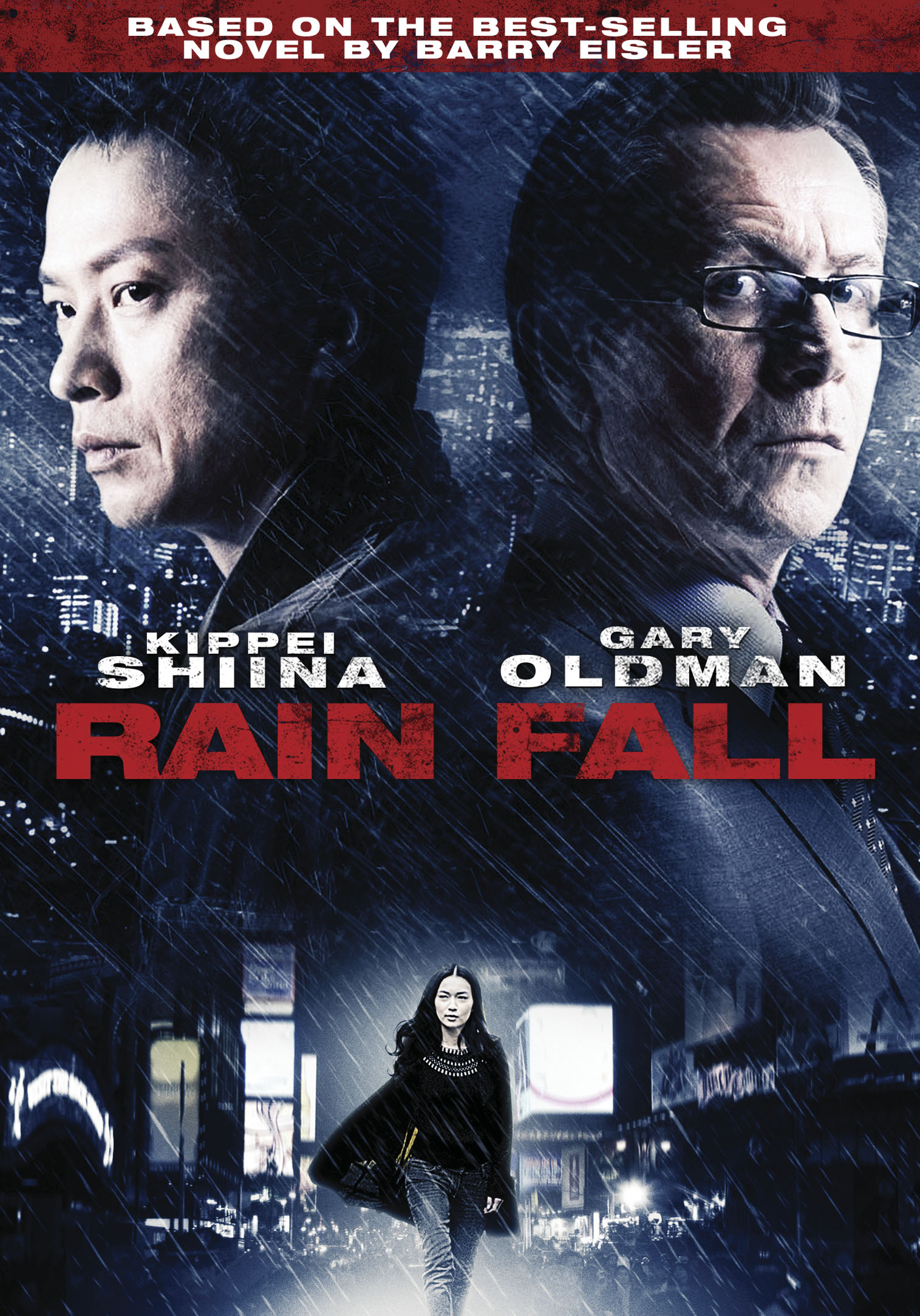 Gary Oldman and Kippei Shîna in Rain Fall (2009)