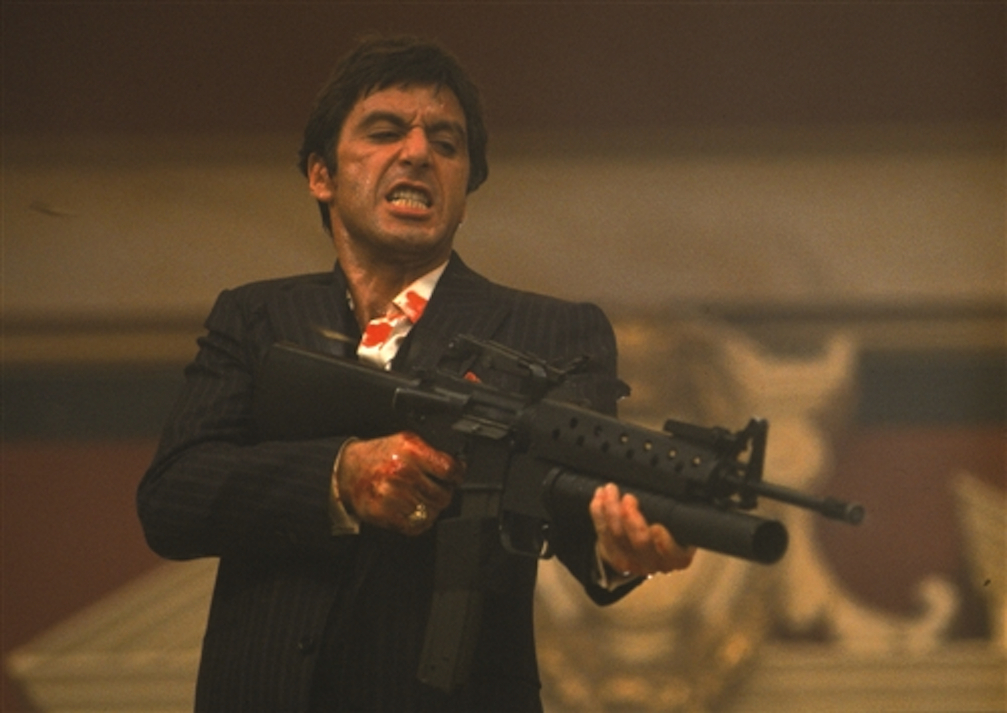 Still of Al Pacino in Scarface (1983)