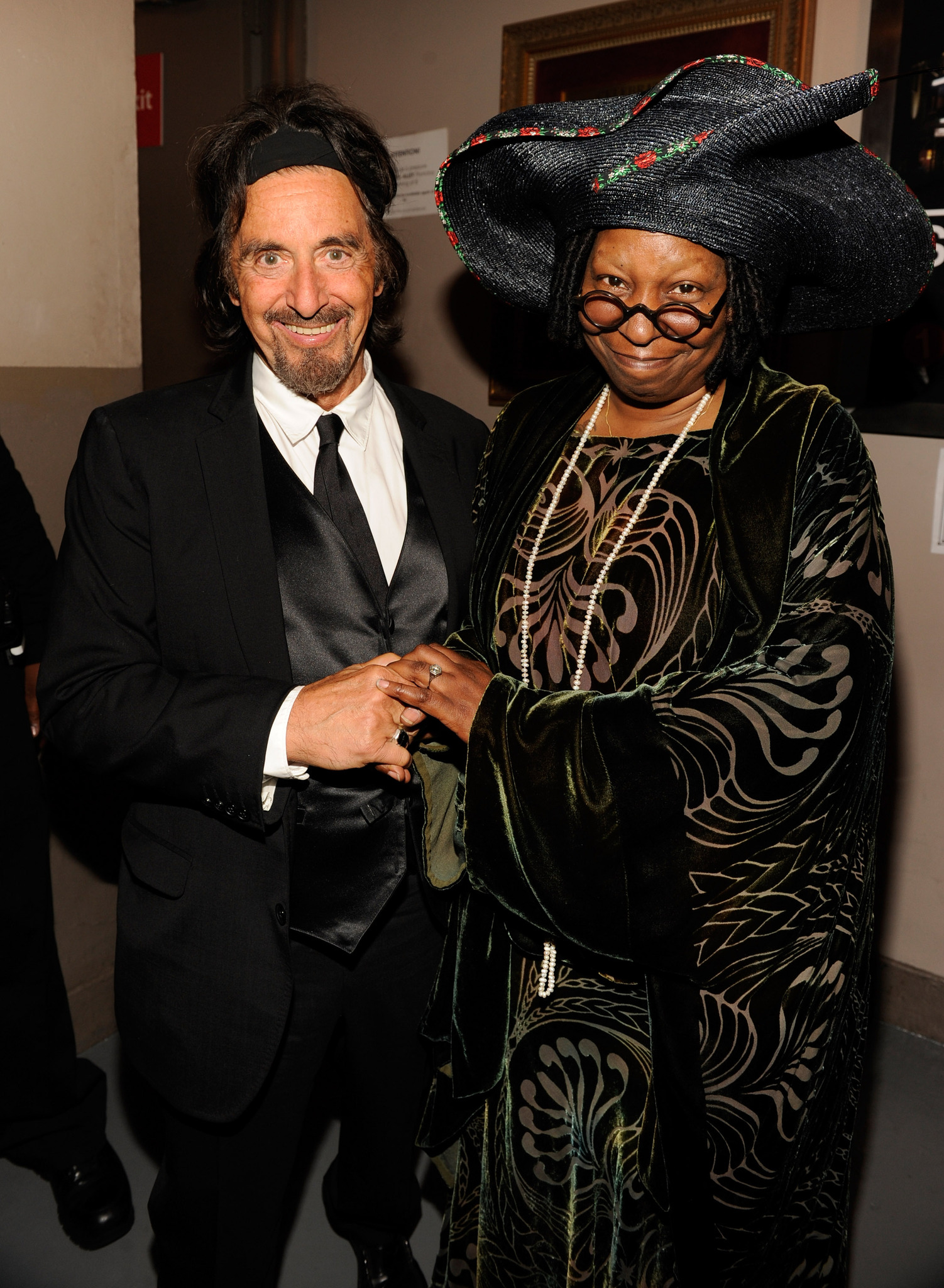 Whoopi Goldberg and Al Pacino