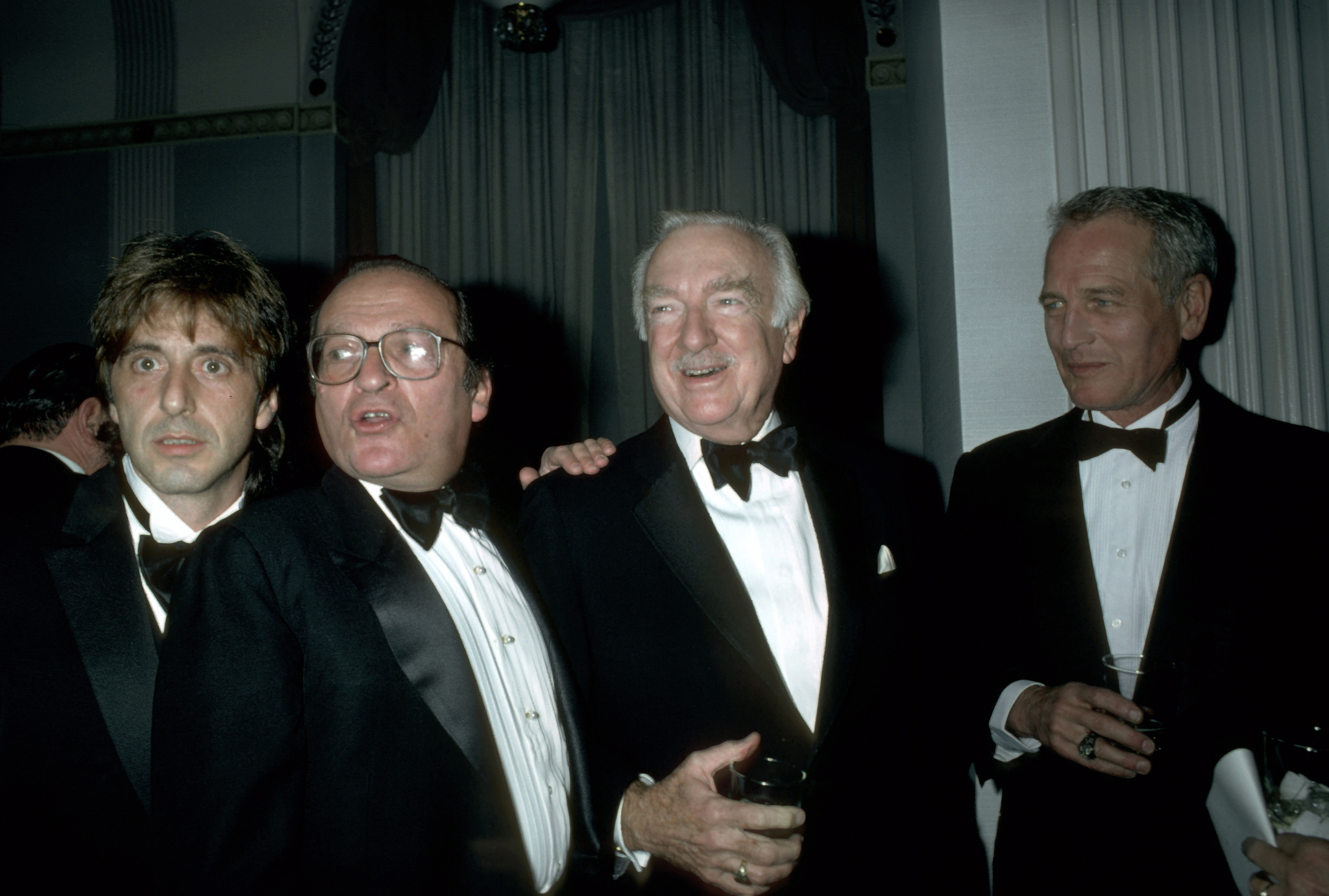 Paul Newman, Al Pacino, Sidney Lumet and Walter Cronkite