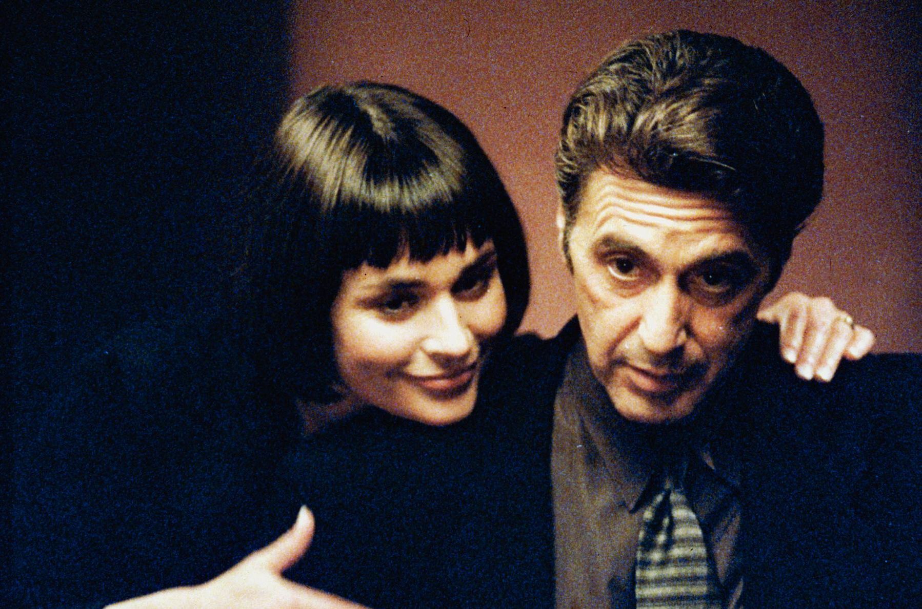 Still of Al Pacino and Diane Venora in Heat (1995)