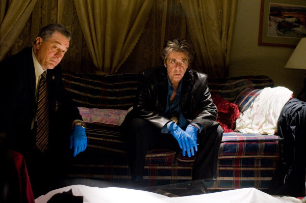 Still of Robert De Niro and Al Pacino in Righteous Kill (2008)