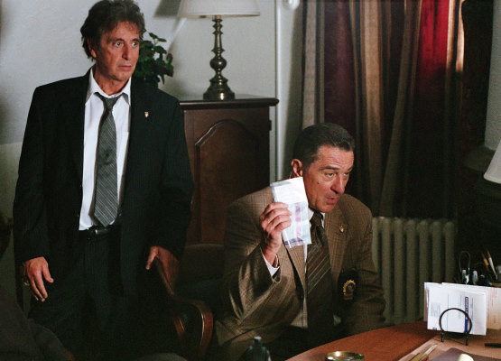 Still of Robert De Niro and Al Pacino in Righteous Kill (2008)