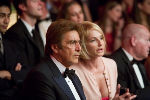 Still of Al Pacino and Ellen Barkin in Ocean's Thirteen (2007)