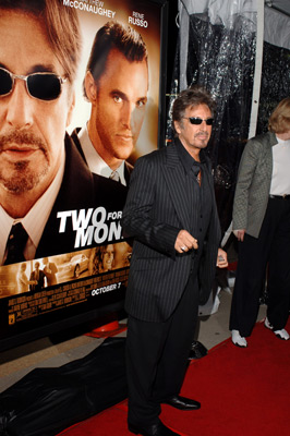 Al Pacino at event of Two for the Money (2005)