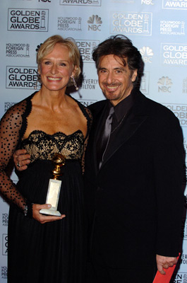 Al Pacino and Glenn Close