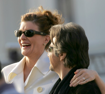 Al Pacino and Rene Russo at event of Two for the Money (2005)