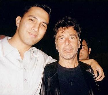 Al Pacino and Erick Carrillo