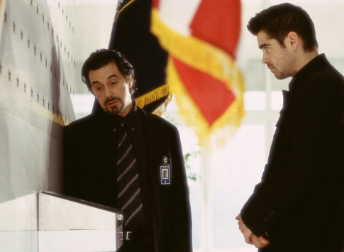 Still of Al Pacino and Colin Farrell in Rekrutas (2003)