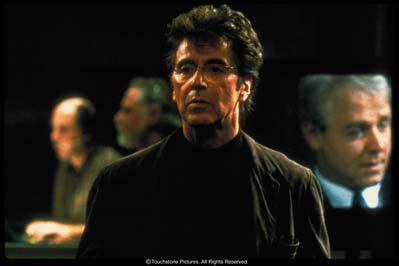 Al Pacino stars as 60 Minutes producer Lowell Bergman