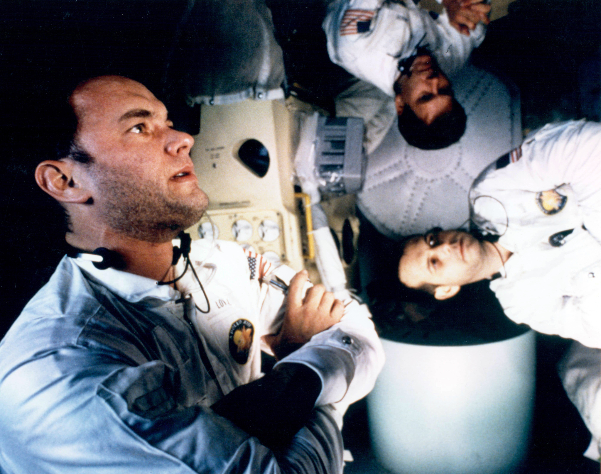 Still of Kevin Bacon, Tom Hanks and Bill Paxton in Apollo 13 (1995)