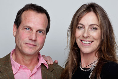 Bill Paxton and Kathryn Bigelow