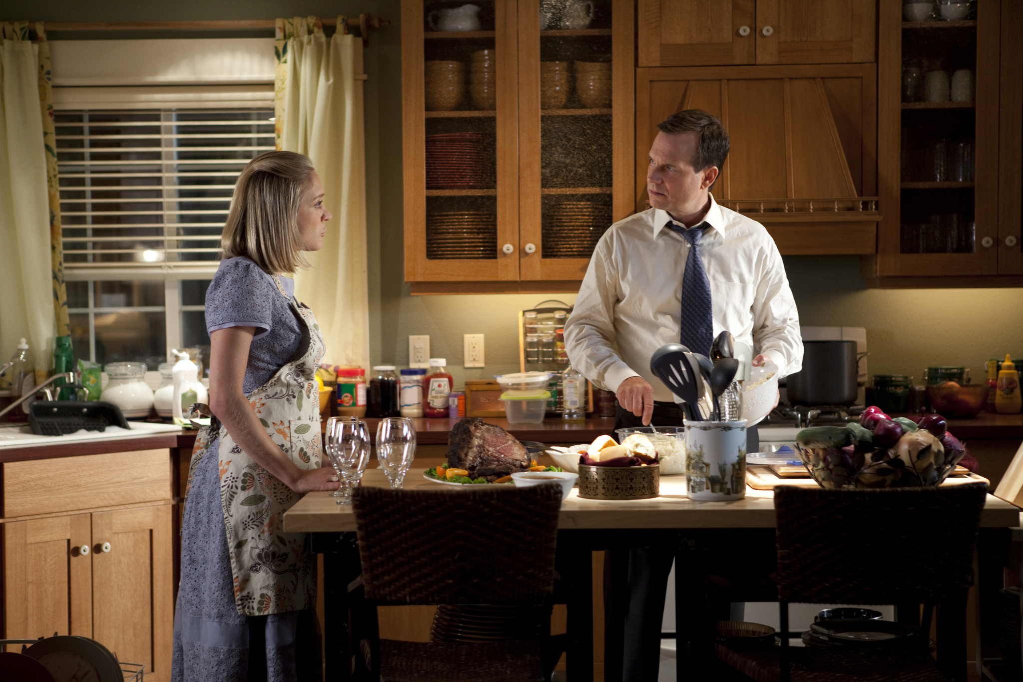 Still of Bill Paxton and Chloë Sevigny in Big Love (2006)