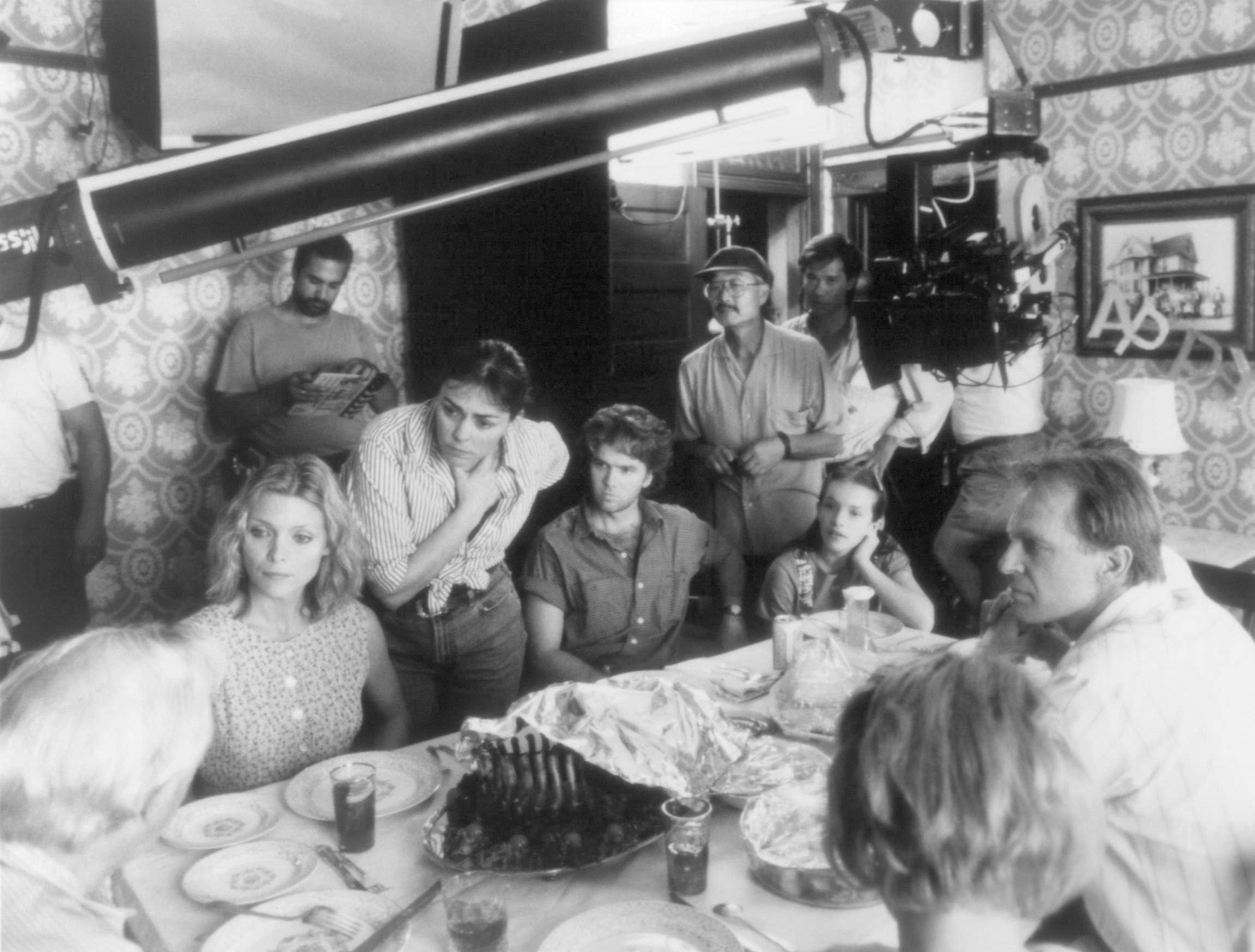 Still of Michelle Pfeiffer, Keith Carradine and Jocelyn Moorhouse in A Thousand Acres (1997)