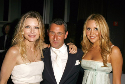 Michelle Pfeiffer, Amanda Bynes and Adam Shankman at event of Hairspray (2007)