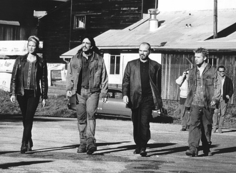 Still of Ryan Phillippe, Hank Azaria, Billy Bob Thornton and Kelly Lynch in Homegrown (1998)