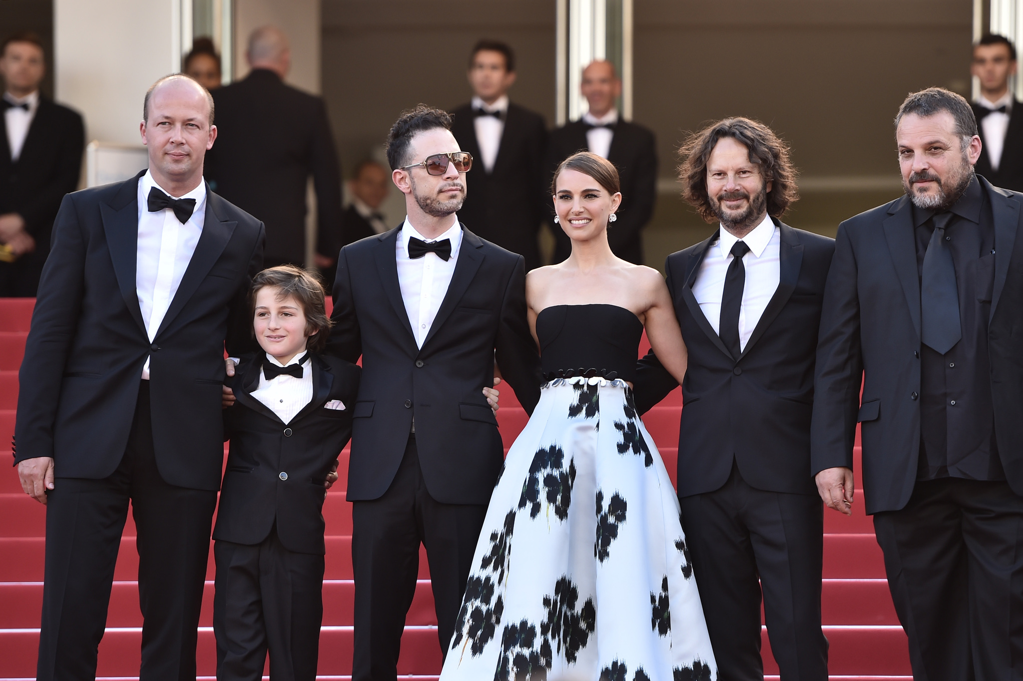 Natalie Portman, Ram Bergman, David Mandil, Nicolas Chartier and Gilad Kahana at event of A Tale of Love and Darkness (2015)