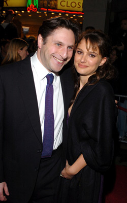 Natalie Portman and Patrick Marber at event of Closer (2004)