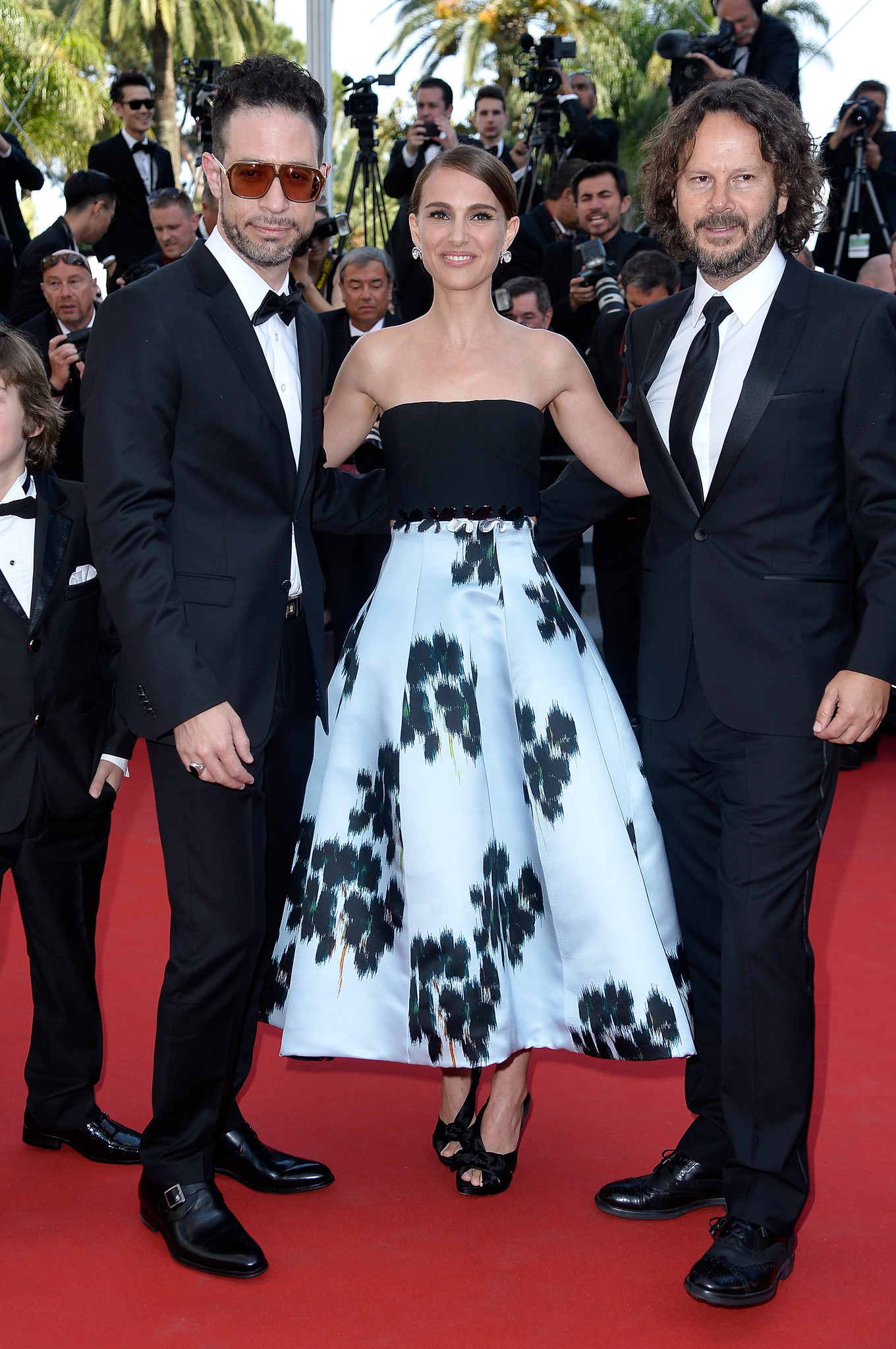 Natalie Portman, Ram Bergman and Gilad Kahana at event of A Tale of Love and Darkness (2015)