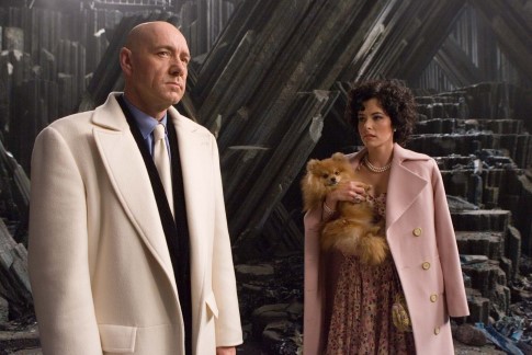 Still of Parker Posey and Kevin Spacey in Superman Returns (2006)