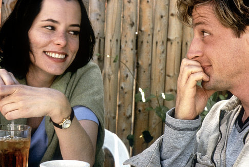 Still of Parker Posey and Tim Guinee in Personal Velocity: Three Portraits (2002)