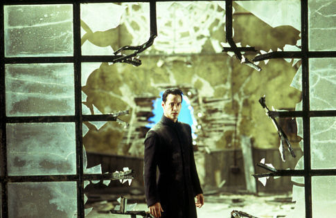 Still of Keanu Reeves in Matrica. Revoliucijos (2003)