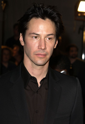 Keanu Reeves at event of Matrica. Revoliucijos (2003)