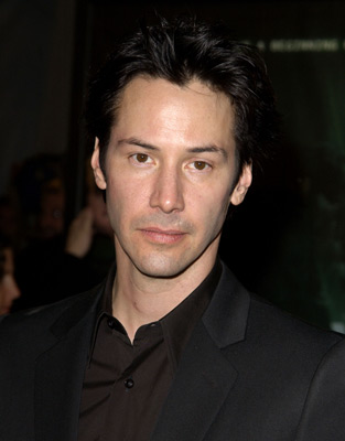 Keanu Reeves at event of Matrica. Revoliucijos (2003)