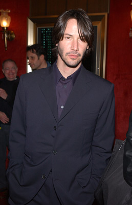 Keanu Reeves at event of Matrica: Perkrauta (2003)