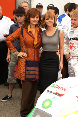 Christina Ricci and Susan Sarandon at event of Speed Racer (2008)
