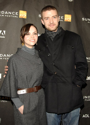Christina Ricci and Justin Timberlake at event of Black Snake Moan (2006)