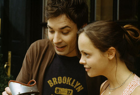 Still of Christina Ricci and Jimmy Fallon in Anything Else (2003)