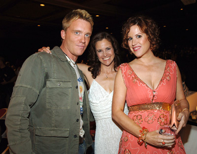 Molly Ringwald, Ally Sheedy and Anthony Michael Hall