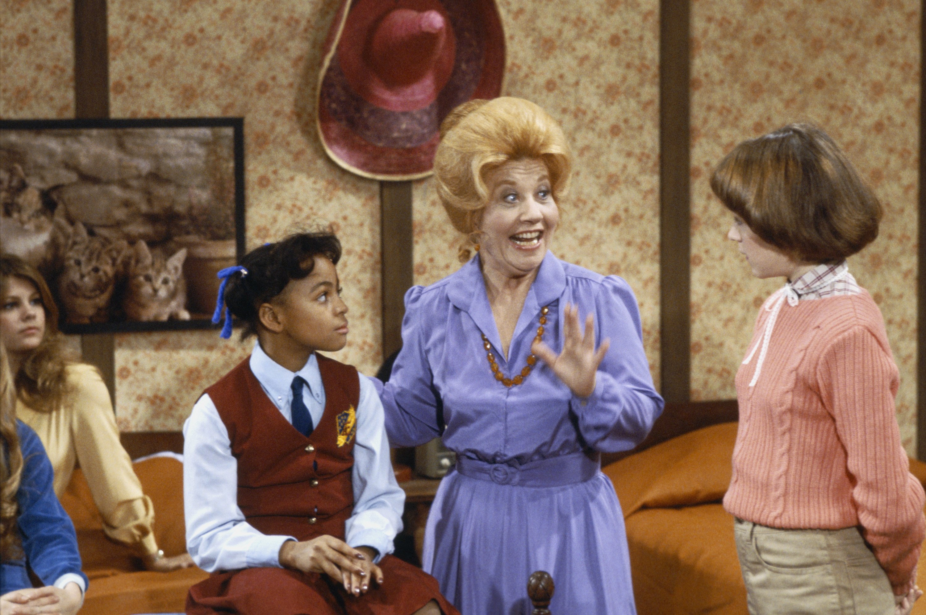 Still of Molly Ringwald, Kim Fields and Charlotte Rae in The Facts of Life (1979)