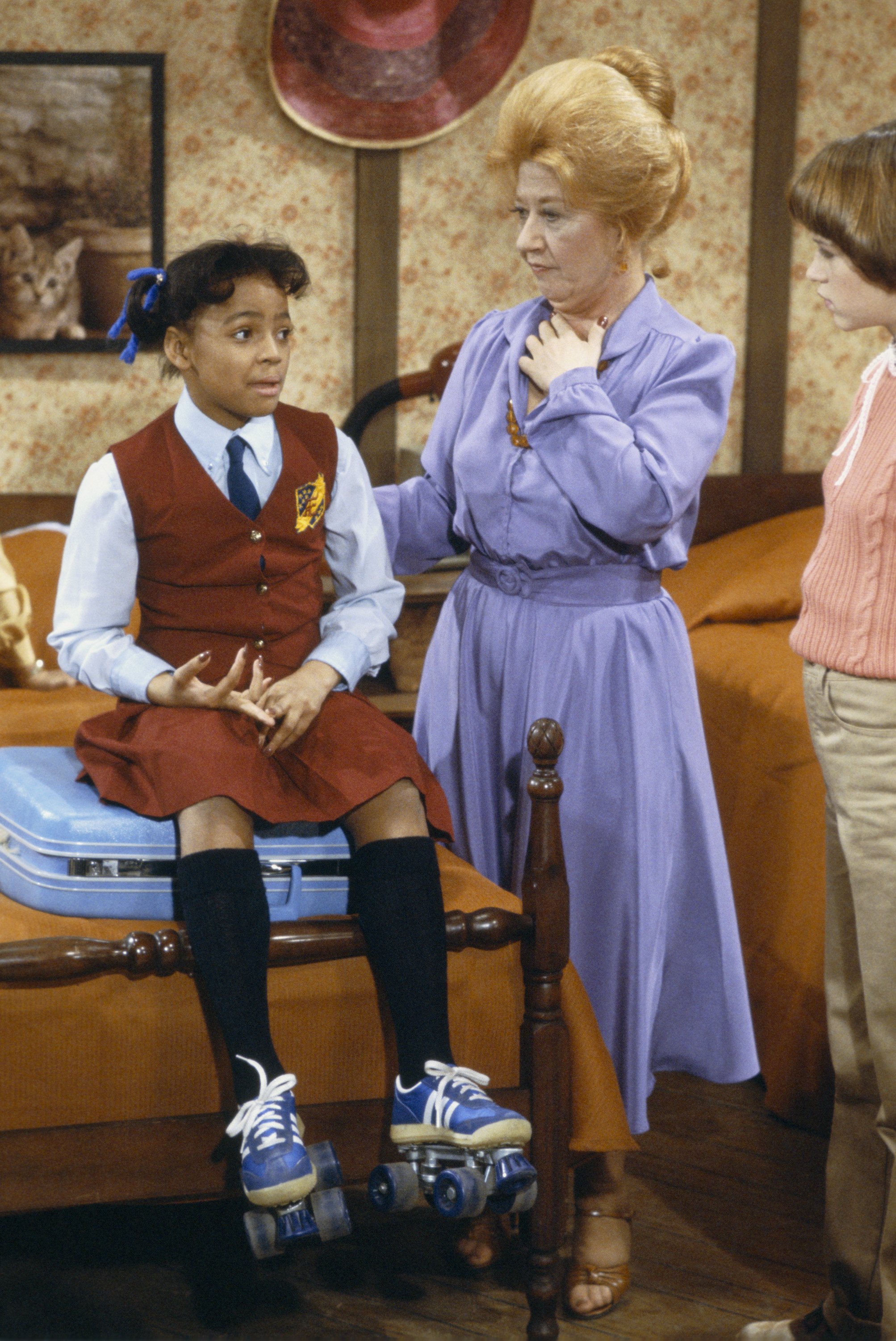 Still of Molly Ringwald, Kim Fields and Charlotte Rae in The Facts of Life (1979)