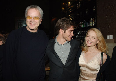Tim Robbins, Patricia Clarkson and Jake Gyllenhaal at event of Zodiac (2007)